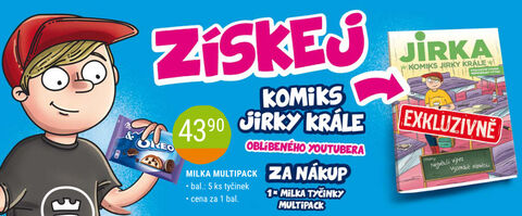 Komiks Jirky Krále k nákupu