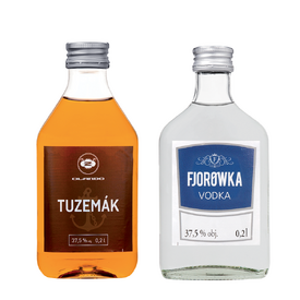 FJOROWKA VODKA 37,5 %, OLANDO TUZEMÁK 37,5 %