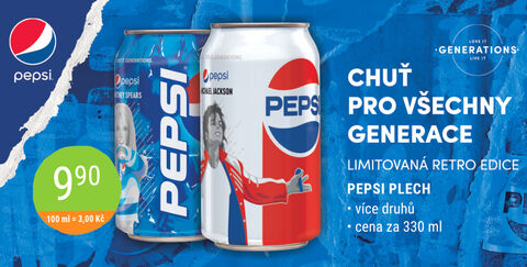 Retro Pepsi za akční cenu
