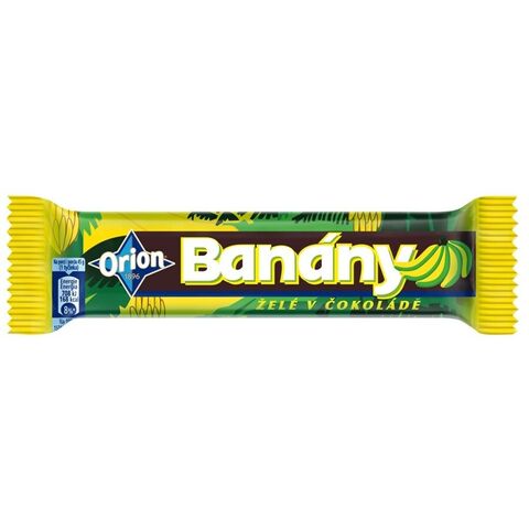 ORION BANÁNY V ČOKOLÁDĚ 45G