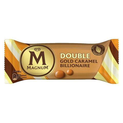 MAGNUM DOUBLE GOLD CARAMEL BILLIONAIRE ZMRZLINA 85ML