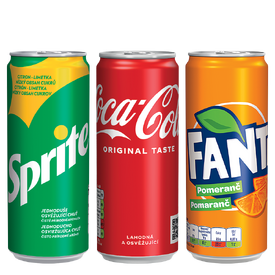 COCA-COLA, FANTA, SPRITE