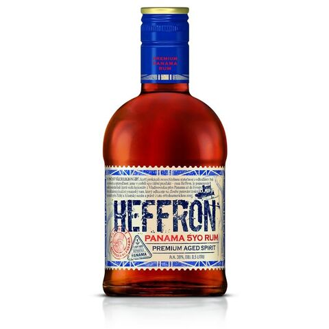 HEFFRON PANAMA 5YO RUM 500ML