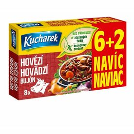 KUCHAREK HOVĚZÍ BUJÓN 6+2 80G