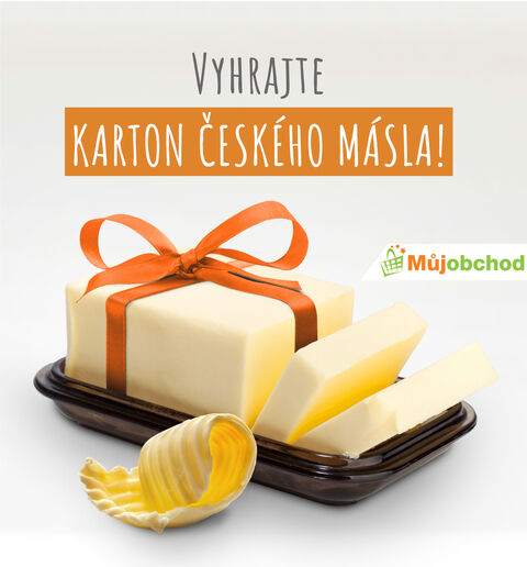 Vyhrajte s námi karton másla! 