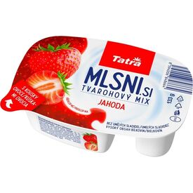 TATRA MLSNI SI TVAROHOVÝ MIX JAHODA 133G