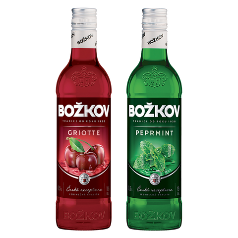 BOŽKOV GRIOTTE 18 %, BOŽKOV PEPRMINT 19 %