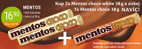 Mentos 2+1 zdarma! 