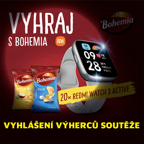 Vyhlášení vítězů soutěže s Bohemia Chips