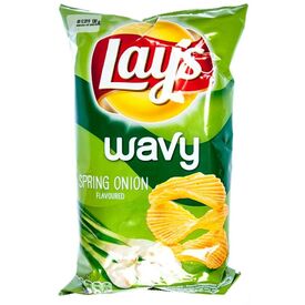 LAY´S WAVY S PŘÍCHUTÍ JARNÍ CIBULKY 130G