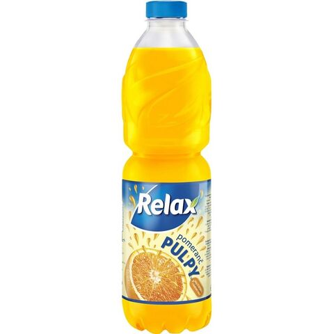 RELAX POMERANČ PULPY 1,5L